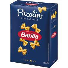 BARILLA MINI FARFALLE-PICCOLINI makaronai, 500g