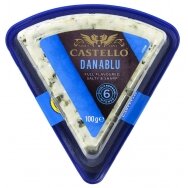 CASTELLO DANISH BLUE pelėsinis sūris, 50% RSM, 100g