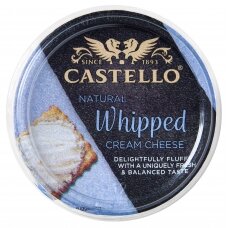 CASTELLO šviežio sūrio užtepėlė, natūralaus skonio, 125g