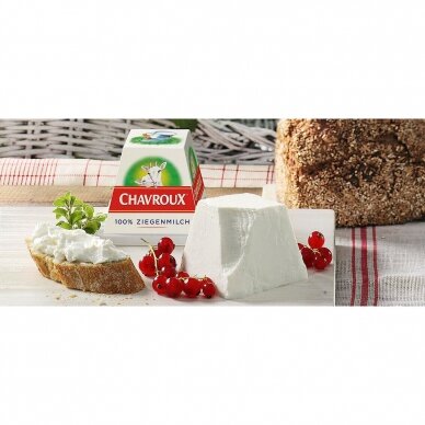 CHAVROUX tepamas ožkų sūris, 150g 1