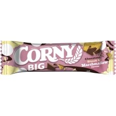 Corny BIG javainių batonėlis su pieniniu šokoladu, sausainiais ir zefyrų skoniu
