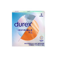 DUREX INVISIBLE XL prezervatyvai, 3vnt