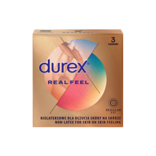 DUREX REAL FEEL prezervatyvai, 3vnt