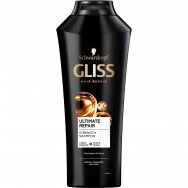 GLISS KUR šampūnas ypač pažeistiems plaukams "Ultimate Repair", 400ml