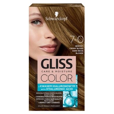 GLISS COLOR 7-0 plaukų dažai Smėlinis