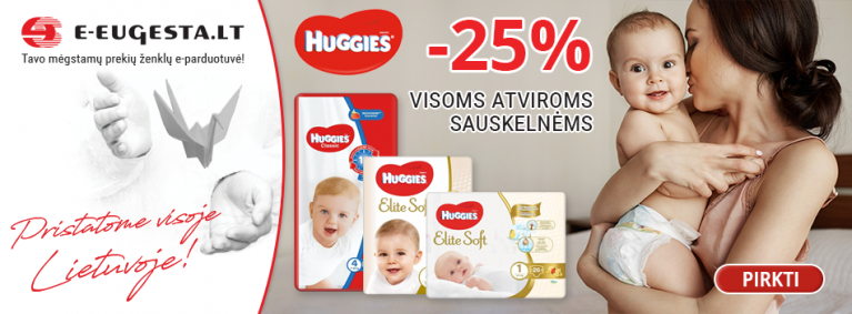huggies -25%