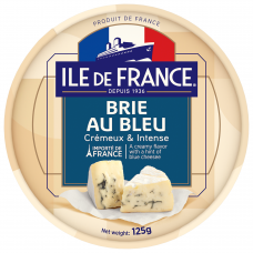 ILE DE FRANCE sūris Brie su mėlynuoju pelėsiu, 125g
