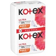 KOTEX higieniniai paketai "Normal", 16 vnt.