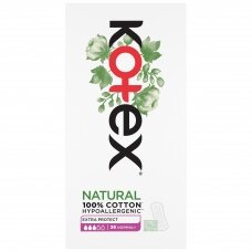 KOTEX Natural įklotai, Extra Protect (Normal+),36vnt