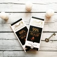 LINDT EXCELLENCE juodasis šokoladas (99%), 50g