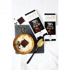 LINDT EXCELLENCE juodasis šokoladas (70%), 100g