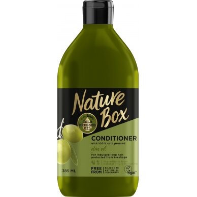 NATURE BOX plaukų balzamas "Olive", 385ml