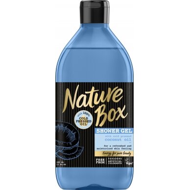 NATURE BOX dušo želė "Coconut", 385 ml