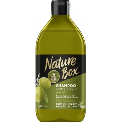 NATURE BOX šampūnas "Olive", 385ml