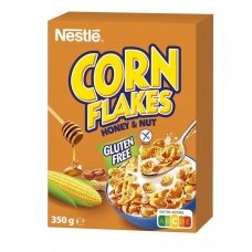 NESTLE Corn Flakes dribsniai su medumi, 350g