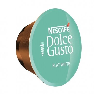 Nescafe kavos kapsulės Dolce Gusto Flat White, 16 kapsulių, 187.2g 2