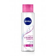 NIVEA plaukus stiprinantis micelinis šampūnas "Micellar", 400ml