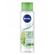 NIVEA micelinis šampūnas su žaliąja arbata ir laimu "Pure Detox", 400ml