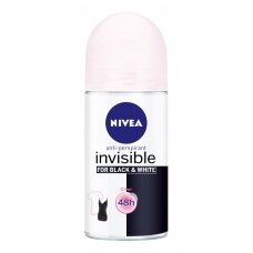 NIVEA rutulinis dezodorantas moterims "B&W Clear", 50ml
