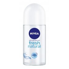 NIVEA rutulinis dezodorantas moterims "Fresh Natural", 50ml