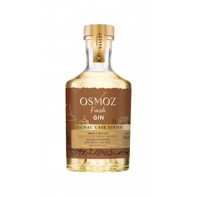 OSMOZ FINISH cognac cask džinas 45,6% 0,5L