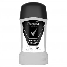 REXONA INVISIBLE B&W Vyriškas pieštukinis dezodorantas, 50ml