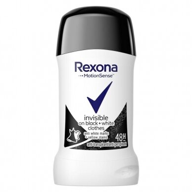 REXONA B&W Moteriškas pieštukinis dezodorantas 40ml