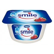 SMILE jogurtas braškių skonio, 115g