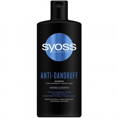 SYOSS Anti-Dandruff šampūnas, 440ml 1