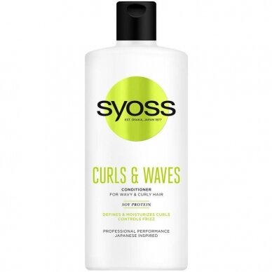 SYOSS Curls & Waves balzamas, 440ml 1