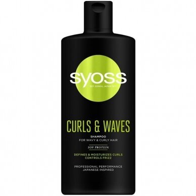 SYOSS Curls & Waves šampūnas, 440ml 1