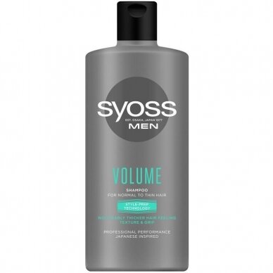 SYOSS MEN Volume šampūnas, 440ml 1