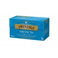 TWININGS Juodoji arbata LADY GREY, 25x2g, 50g