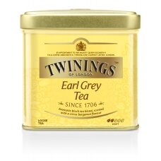 TWININGS Juodoji arbata EARL GREY 100g